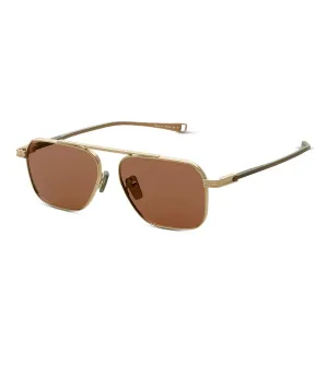 Dita Lancier LSA-419 Men's Brown Square Sunglass