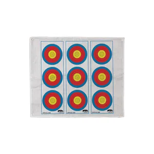 Morrell Polypropylene Target Face (3 Spot Vertical)